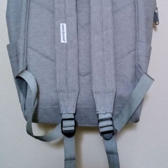 SWISS GEAR GREY LAPTOP BACKPACK WTRA-14-JH-3106   J-28   VSC-83 - Picture 4 of 11